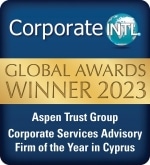 Corporate INTL Global Awards Winner 2023 - Corporate Services Advisory F...